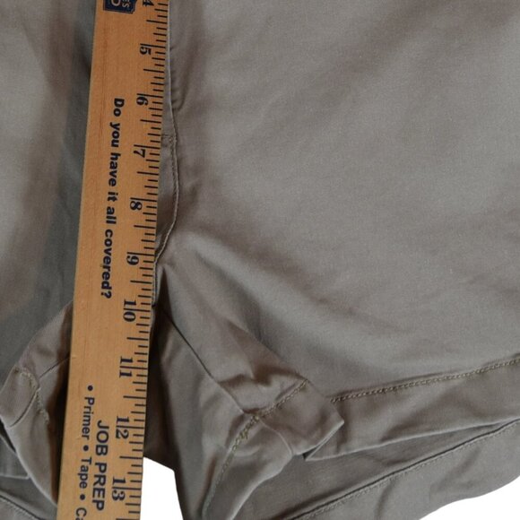 J.Crew Stretch Chino Khaki Shorts Size 14 Classic Preppy Polished Summer Essenti - Picture 8 of 8